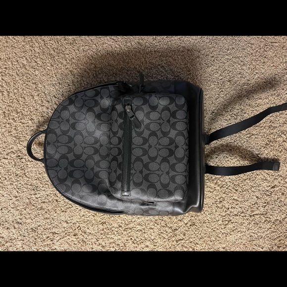 black coach backpack - Picture 1 of 4
